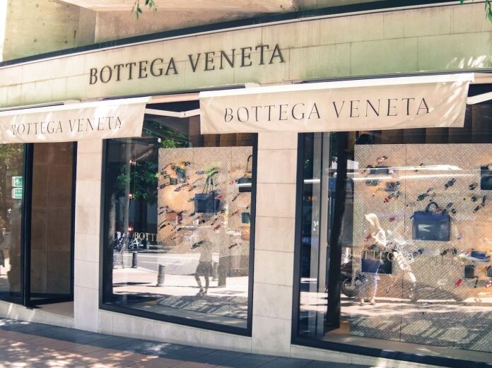 Bottega Veneta luxury shopping in Madrid